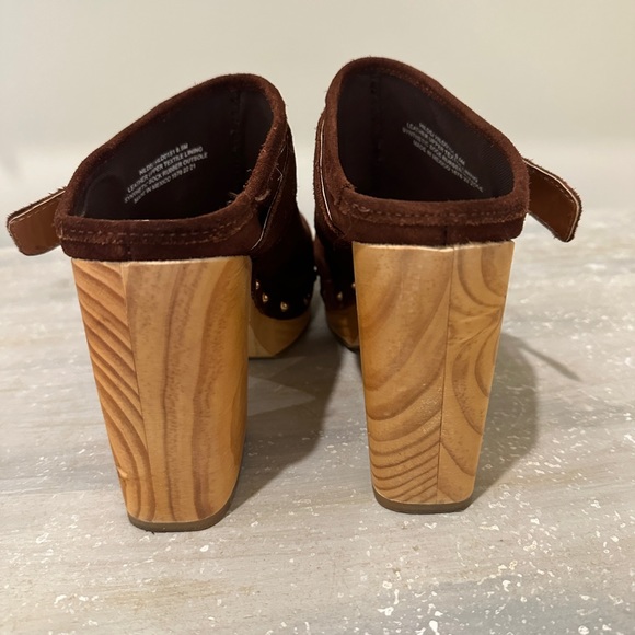 Steve Madden Hilde Wooden Platform Clog WORN ONCE - Picture 5 of 7